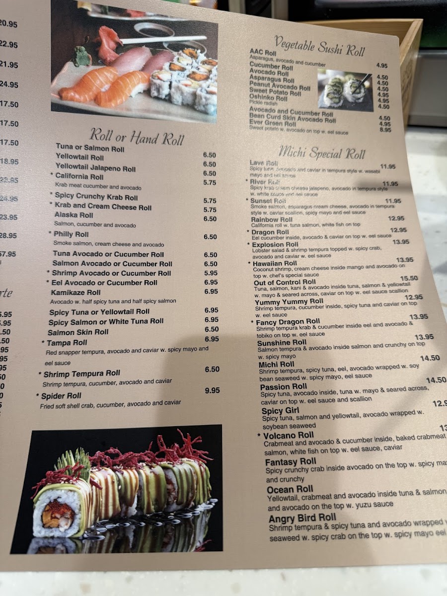 Menu Michi Ramen & Sushi-8